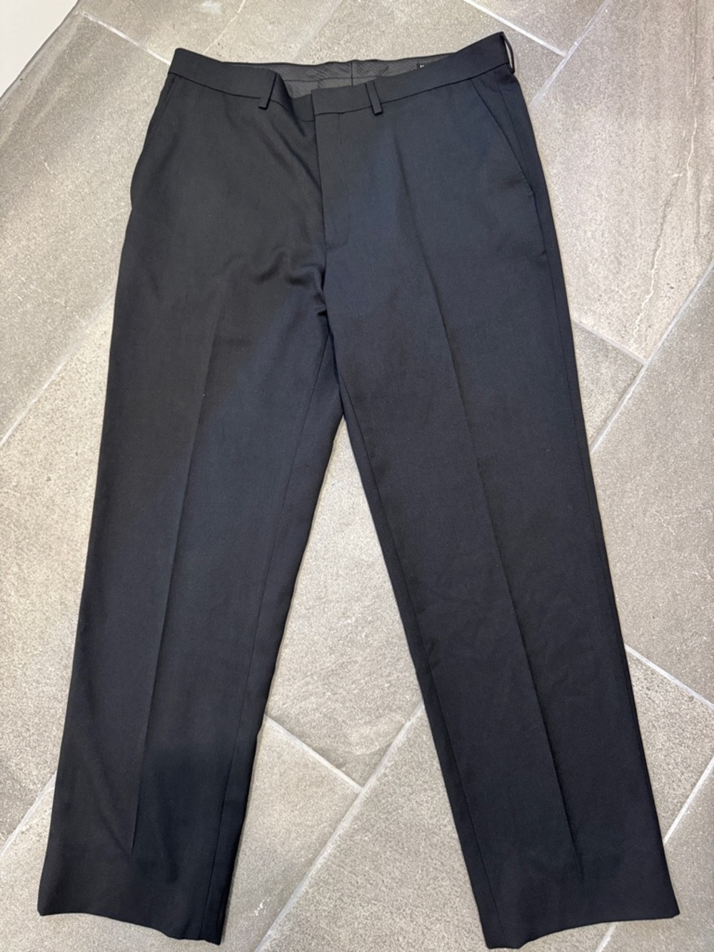 Haggar Tailored Fit Travel Performance Suit Pants - Black (Size 36x32)